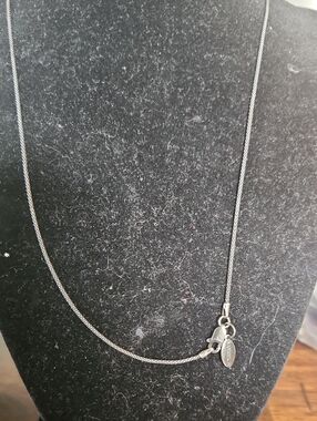 Samuel B. 925 Sterling Silver Popcorn Chain Necklace 18"